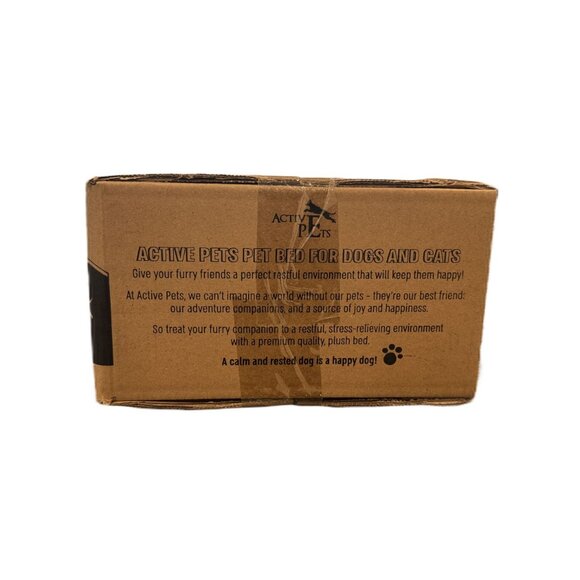 Active Pets Donut Dog Bed – Small (23") – Beige – Brand New in Box - Sealed - Picture 6 of 6